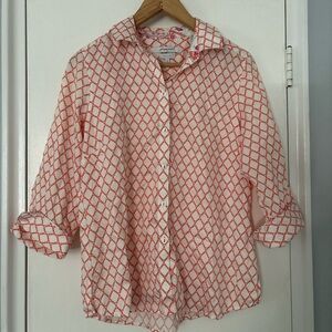 Foxcroft Button Down Top